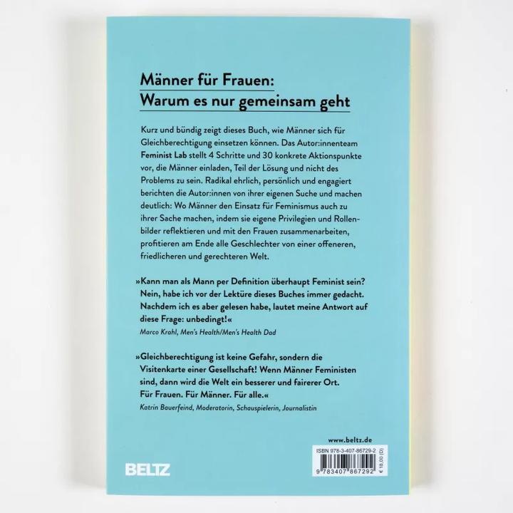Produktbild Das Buch, das jeder Mann lesen sollte (Deutsch, Aileen McKay, Amy Herr, Feminist Lab, Martin Speer, Miriam Steckl, Robert Peter, Vincent-Immanuel Herr, William McInerney, 2023)