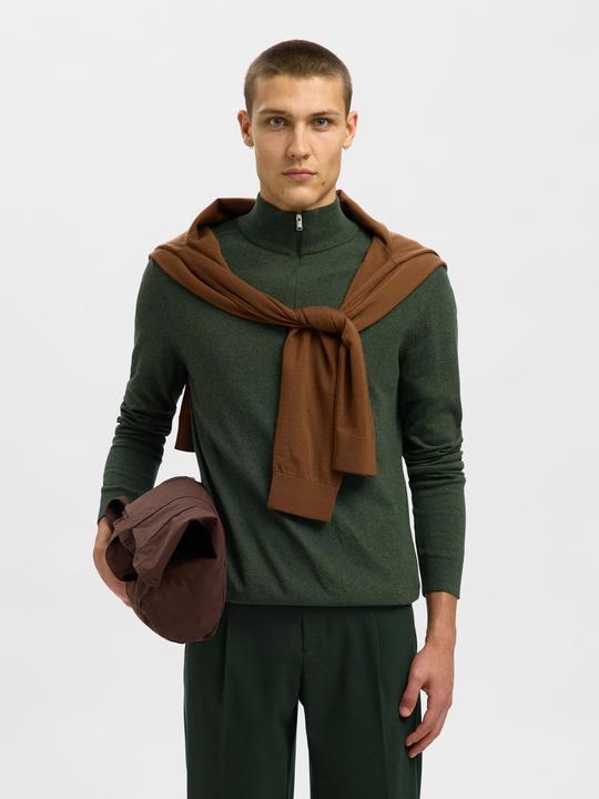 Actual product image Selected Homme Slhberg Half Zip Cardigan Noos (L)