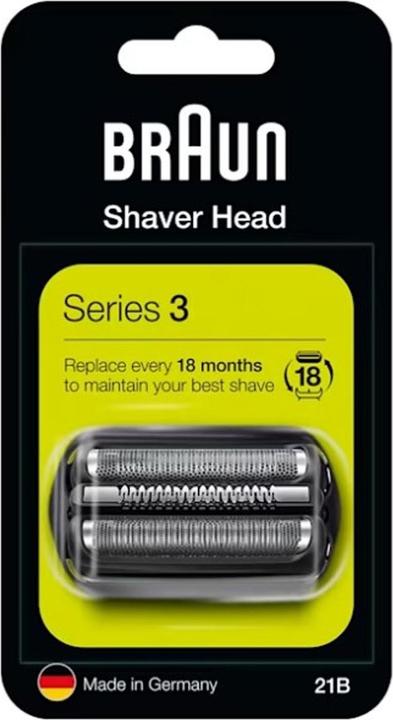 Actual product image Braun Series 3 combi pack 21B shaving head cartridge (1x)