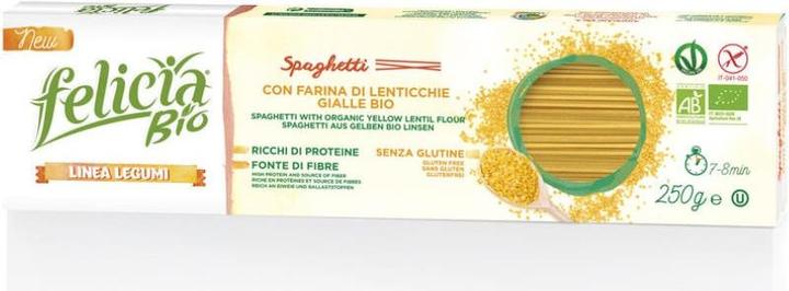 Produktbild Felicia Gelbe Linsen Spaghetti Bio (250 g)