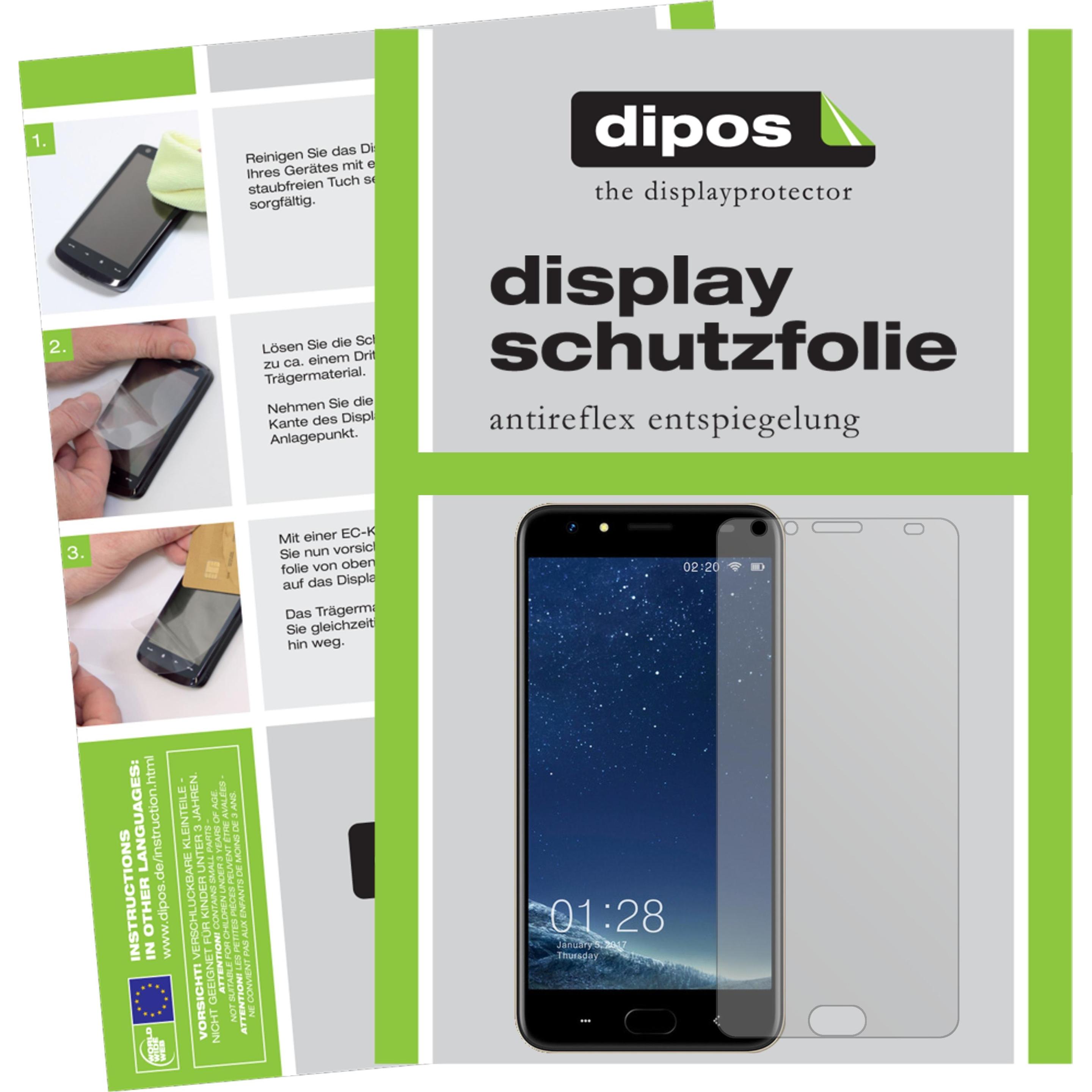 Dipos Displayschutzfolie Antireflex (1 Stück, M-Horse Power 2), Smartphone Schutzfolie, Transparent
