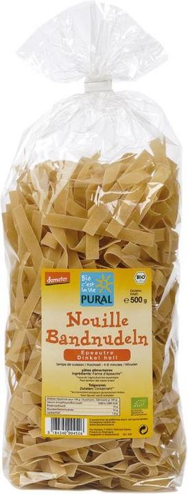 Produktbild Pural Bandnudeln Dinkel Bio (500 g)
