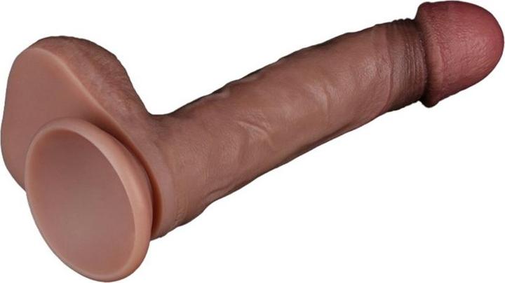 Actual product image Lovetoy Two-layer silicone dildo 22.5 cm