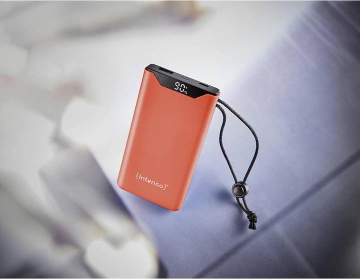 Image du produit Intenso Powerbank F10000 Orange (orange, 10 000 mAh, PD 3.0, Quick Charge 3.0) (10000 mAh, 20 W, 20 Wh)
