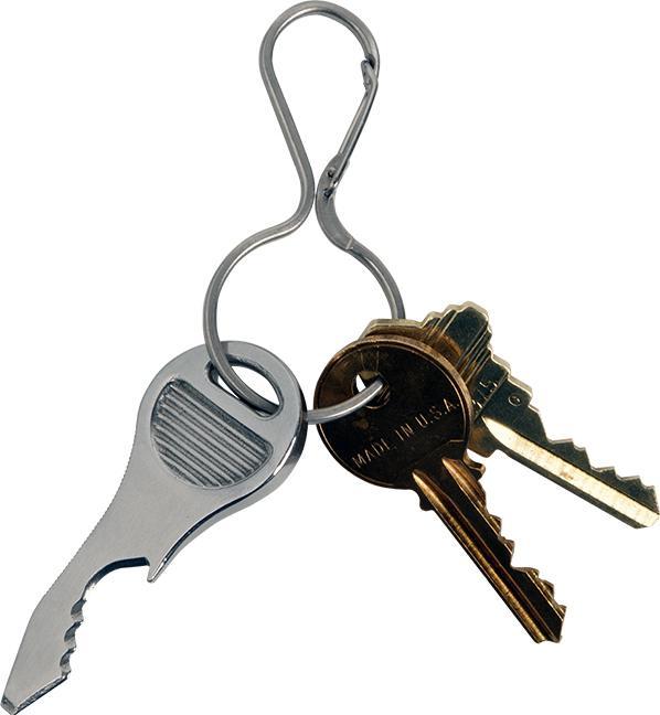 Actual product image Nite Ize Pendant, micro tool QuicKey stainless steel from (KMTQK-11-R3)