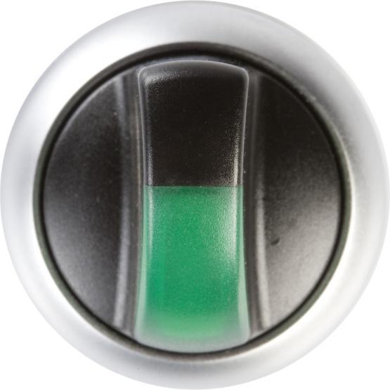 Produktbild Eaton Selector sw, 3-pos, green lens