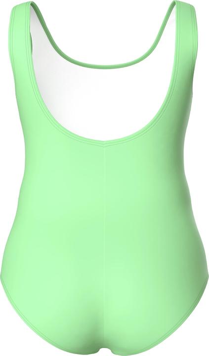 Actual product image Ulla Popken Squiggle Piped Scoop Neck Front Lined Swimsuit (42)