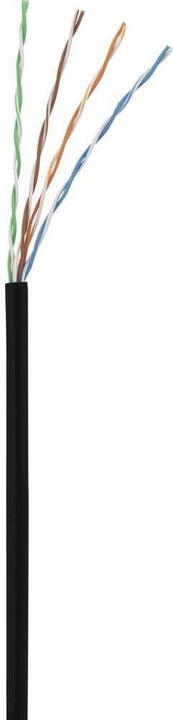 Immagine prodotto Renkforce RF-5043850 Cavo di rete RJ45, cavo patch CAT 5e U/UTP 1,00 m Nero (U/UTP, CAT5e, 1 m)