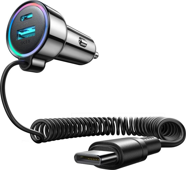 Image du produit Joyroom Chargeur de voiture filaire 3 en 1 (55W)