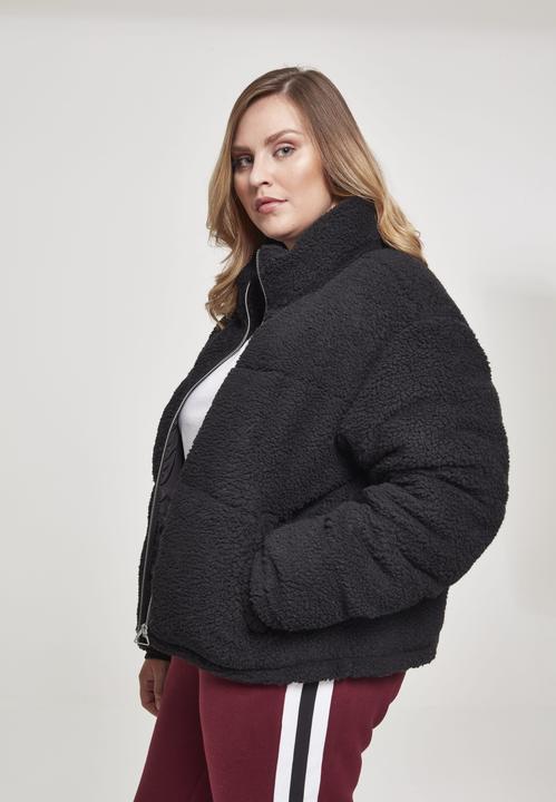 Actual product image Urban Classics Ladies Boxy Sherpa Puffer Jacket (XL)