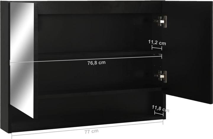 Actual product image vidaXL Fumnanya (80 x 15 x 60 cm)