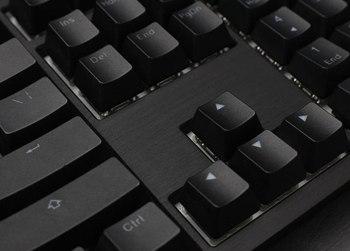 Actual product image Ducky Shine 7 PBT Gaming Keyboard, MX-Black, RGB LED - blackout (US) (US, Cable)