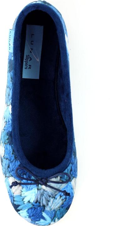 Actual product image Lunar Womens/Ladies Cancun Multi-Tone Slippers (40)