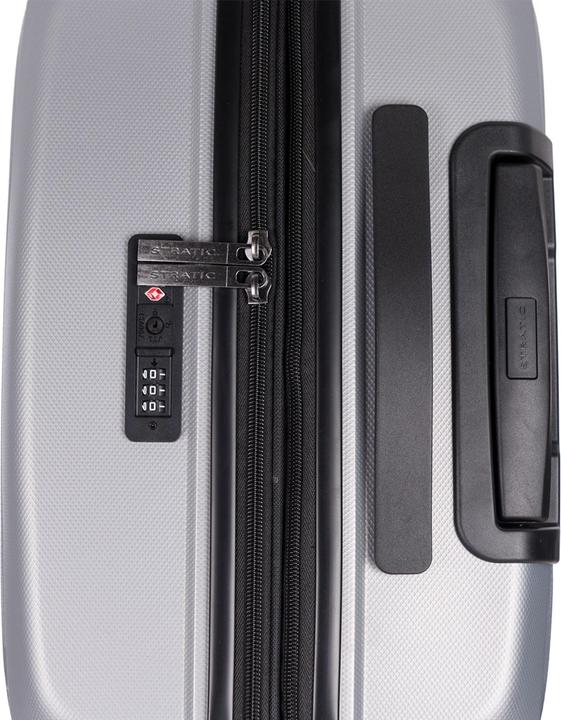 Produktbild Stratic Bright+ 4 Rollen Trolley M 66 cm mit Dehnfalte (73 l)