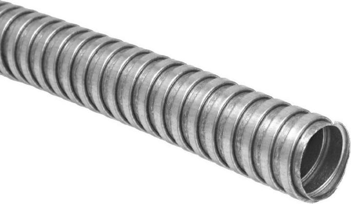 RS PRO Tubo vuoto in acciaio zincato, Ø 20mm nom. flex (32.50 cm)