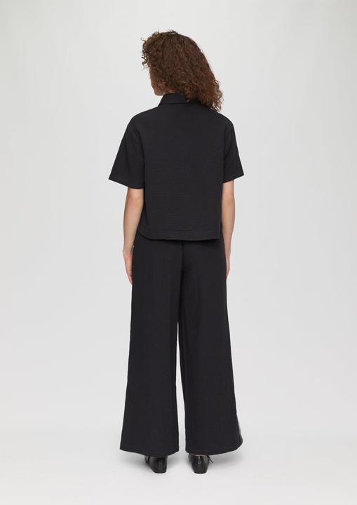 Produktbild s.Oliver Bluse Oversized-Hemdbluse aus Musselin (42)