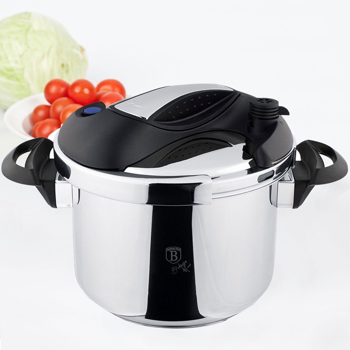 Immagine prodotto BerlingerHaus Pentola a pressione turbo (22 cm, Pentola, Acciaio inossidabile)
