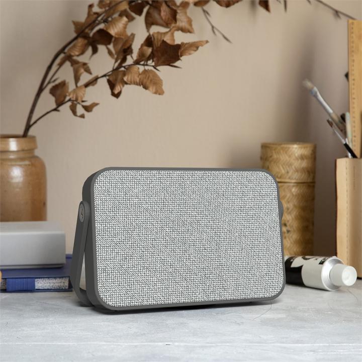 Actual product image Kreafunk aGROOVE+ speaker - Black (KFWT182) (30 h, Rechargeable battery operated)