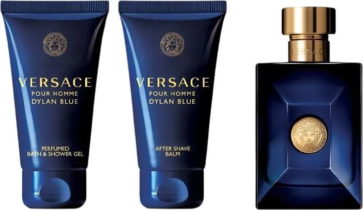 Actual product image Versace Dylan Blue Homme Eau De Toilette 50ml Shower Gel 50ml (Perfume set)