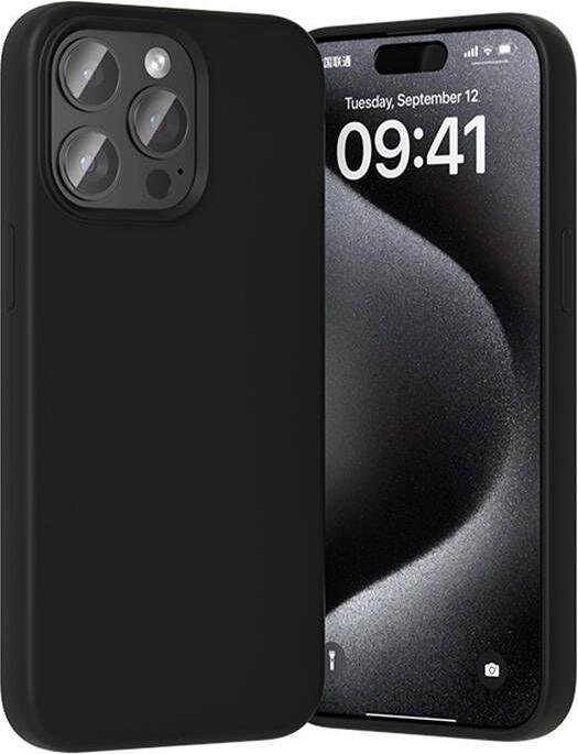 Actual product image Vention KUFB0-30 Silicone Case for iPhone 15 Pro (black) (Apple iPhone 15 Pro)
