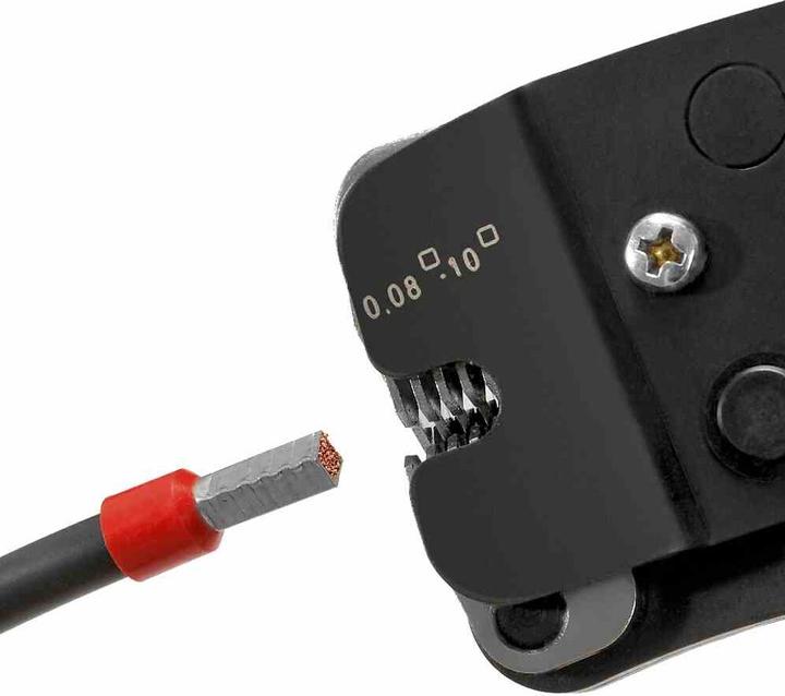 Produktbild Knipex Selbsteinstellende Crimpzange für Aderendhülsen (190 mm)
