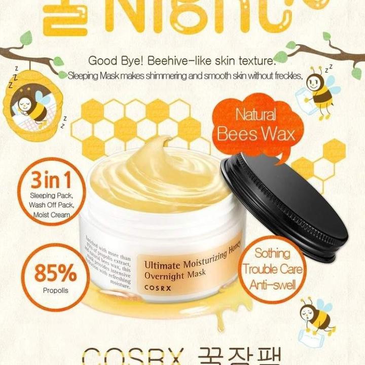 Produktbild Cosrx Ultimate Moisturizing Honey Overnight Mask (60 ml)