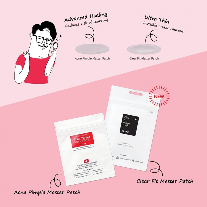 Actual product image Cosrx clear fit master