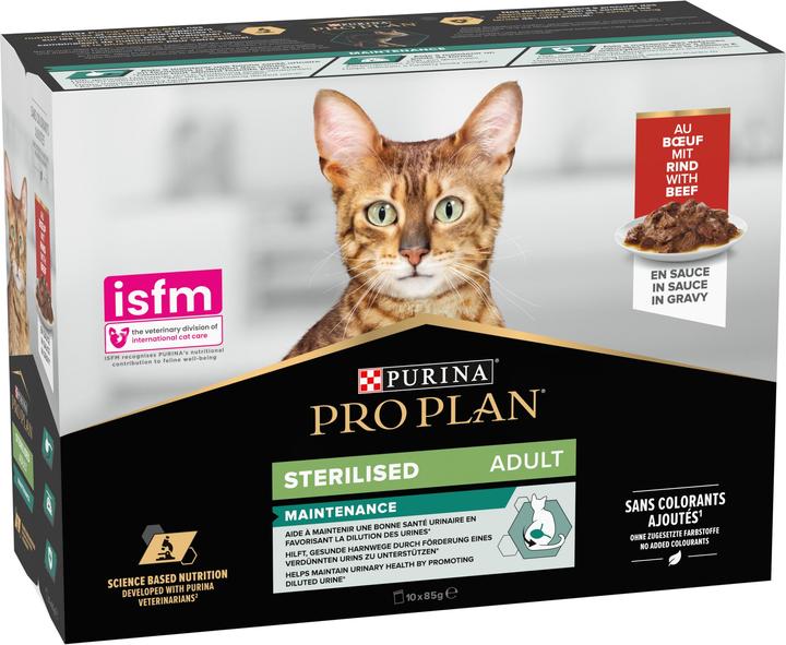 Immagine prodotto Purina ONE Sterilised NUTRISAVOUR (Adulto, 10 pz., 850 g)
