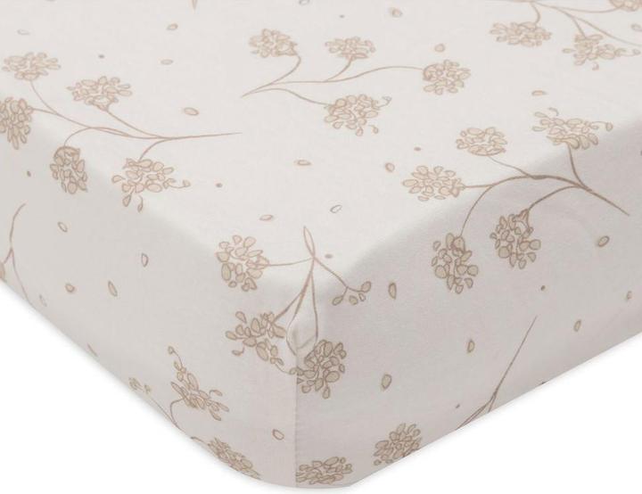 Actual product image Jollein Fixleintuch Jersey Leafy Dreams (120 x 60 cm)