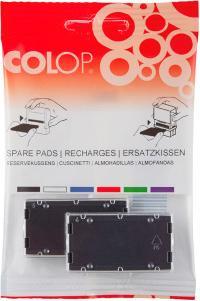 Image du produit Colop Tampon encreur E/200 bleu 2 pièces