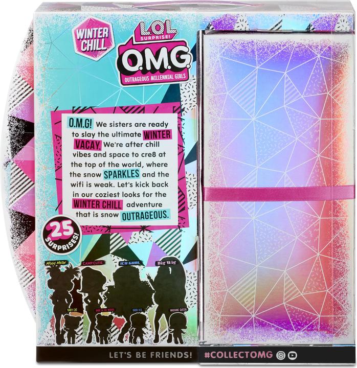 Actual product image MGA L.O.L. OMG Winter Chill Camp Cutie