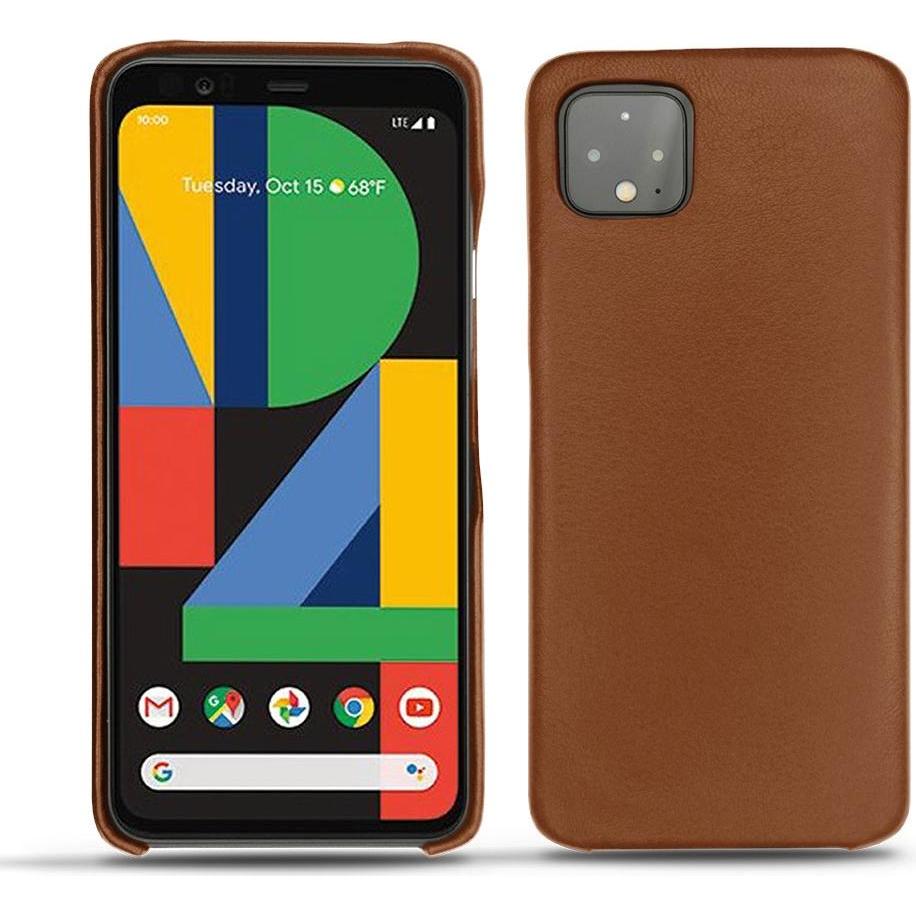 Noreve Lederschutzhülle (Google Pixel 4), Smartphone Hülle, Braun