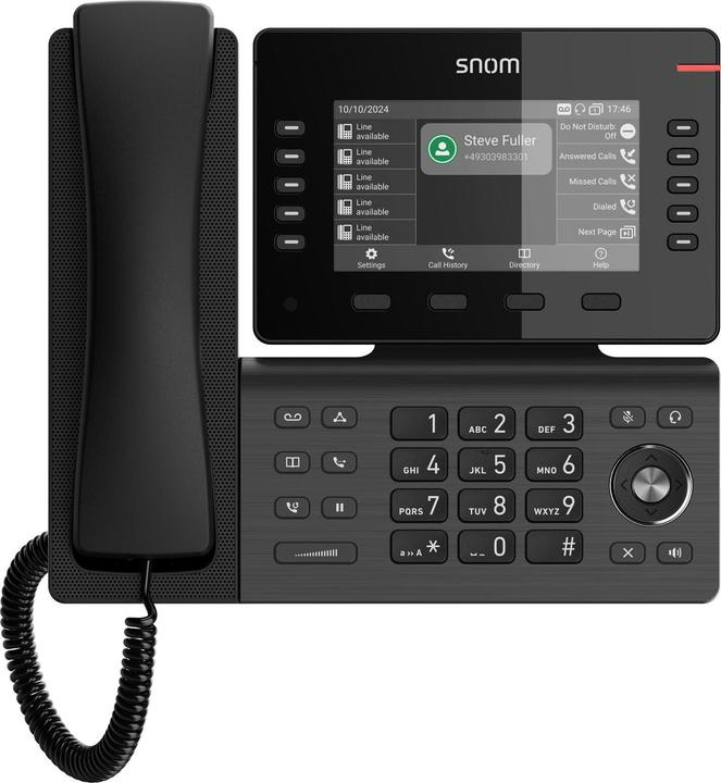 Actual product image Snom D815 VOIP telephone (SIP) without power supply unit