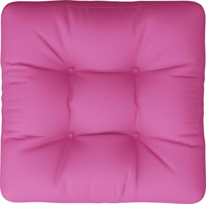 Image du produit Diverse Hardware Palettenkissen Rosa 60x61,5x10 cm Oxford-Gewebe (60 x 10 x 61.5 cm)