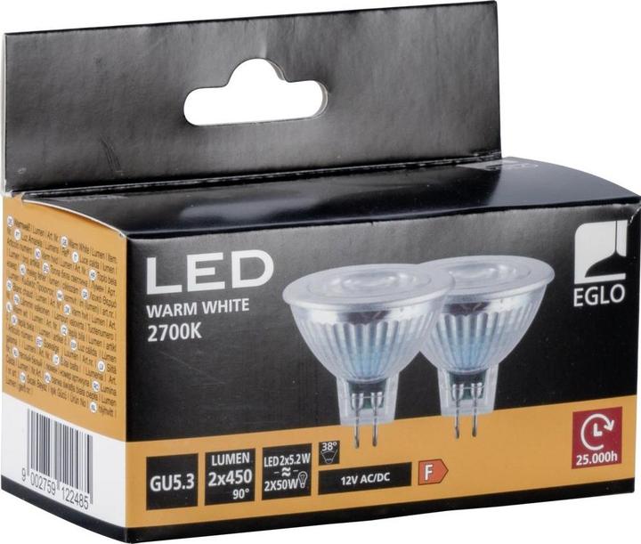 Actual product image EGLO Illuminant LED GU3.5 (GU5.3, 450 lm, 48x)