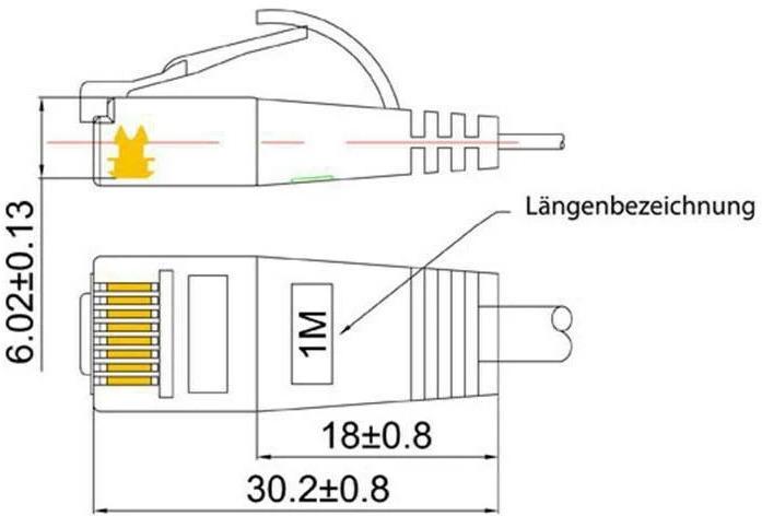 Produktbild Lightwin Netzwerkkabel (UTP, CAT6, 10 m)