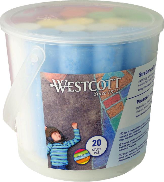 Westcott Strassenmalkreide farbsortiert 20 St. (20x)