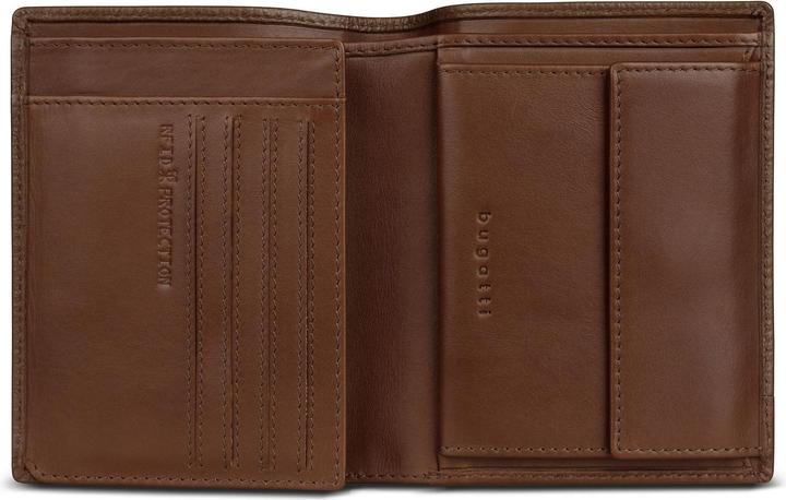 Actual product image Bugatti Due Geldbörse RFID Schutz Leder 10 cm