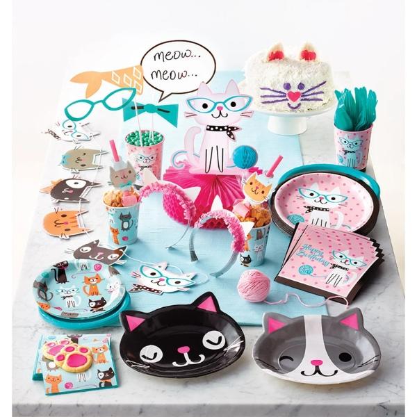 Image du produit Creative Party Décorations d'anniversaire Petits Chats