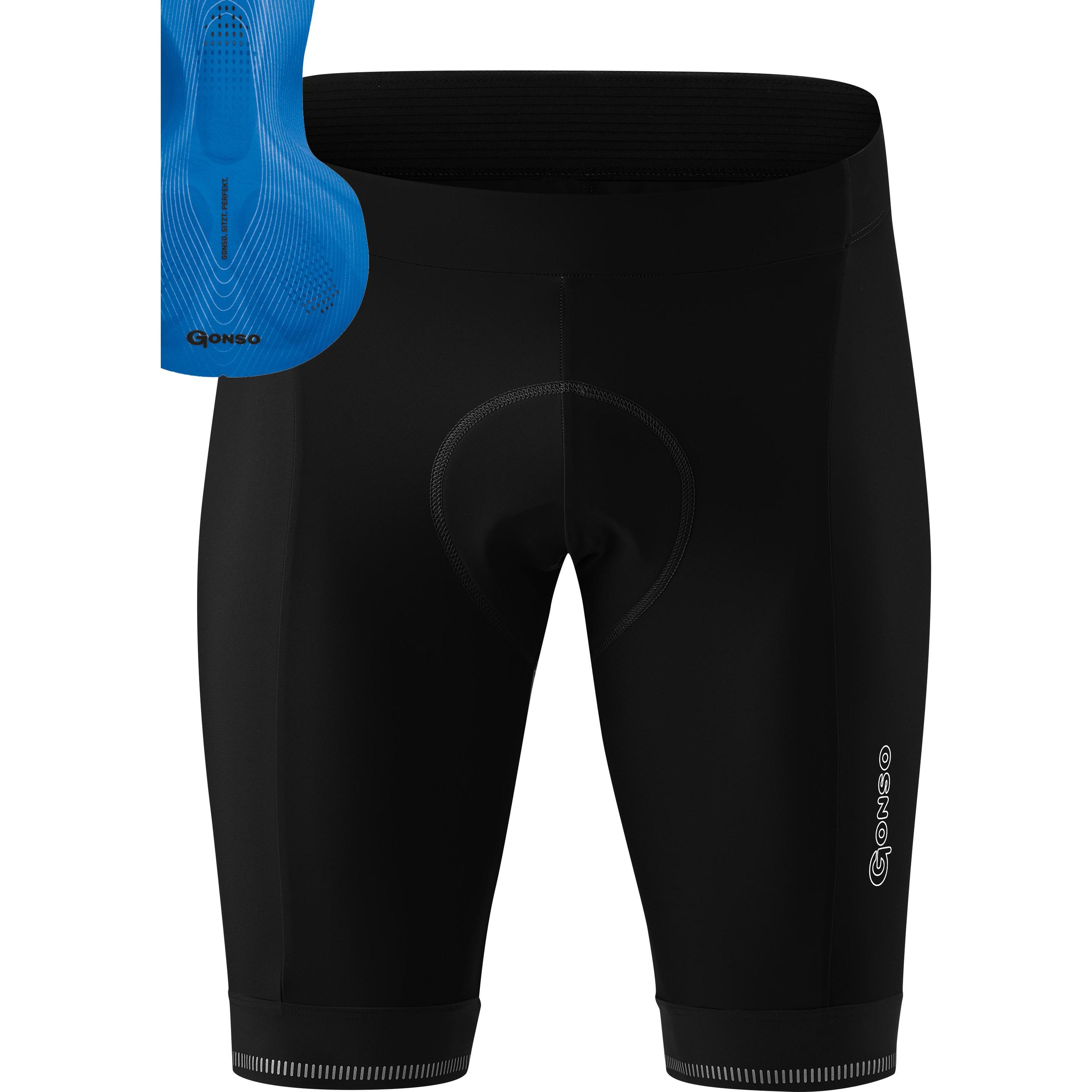 Gonso, Herren, Velohosen, Sitivo (XXL), Schwarz, XXL