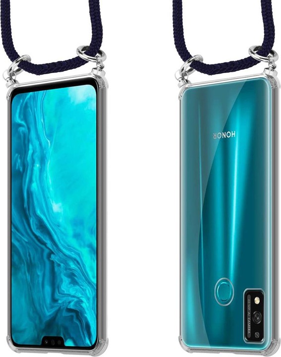Produktbild Cadorabo TPU Handy Kette SILBER Cover