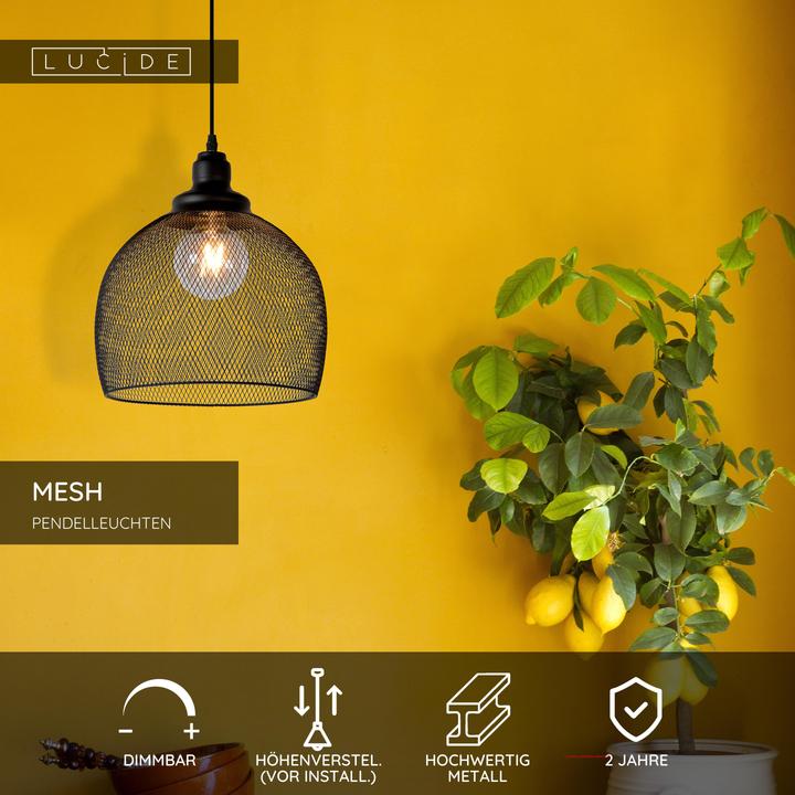 Actual product image Lucide mesh (E27)