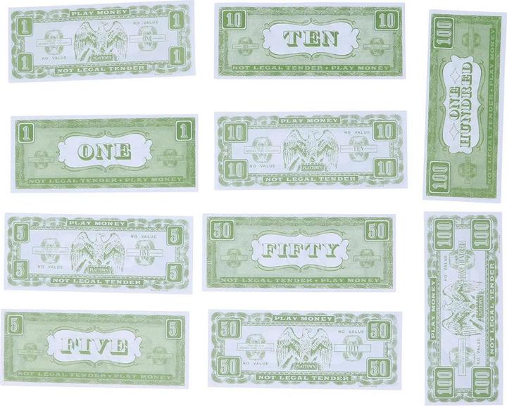 Actual product image Forum Novelties Counterfeit money - 75 banknotes