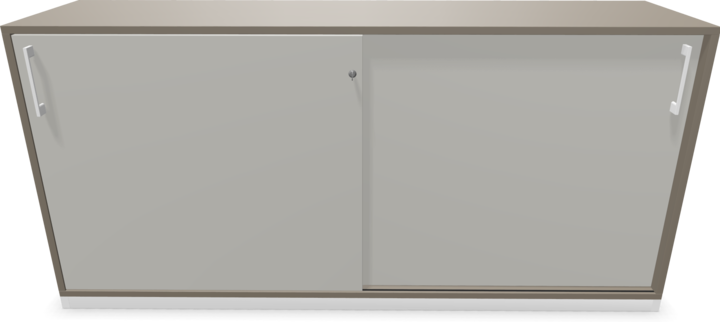 Image du produit Narbutas Choice Armoire à portes coulissantes (160 x 40 x 76 cm)