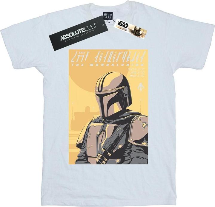 Image du produit Star Wars - T-shirt THE MANDALORIAN ART POSTER - Garçon (152, 158)