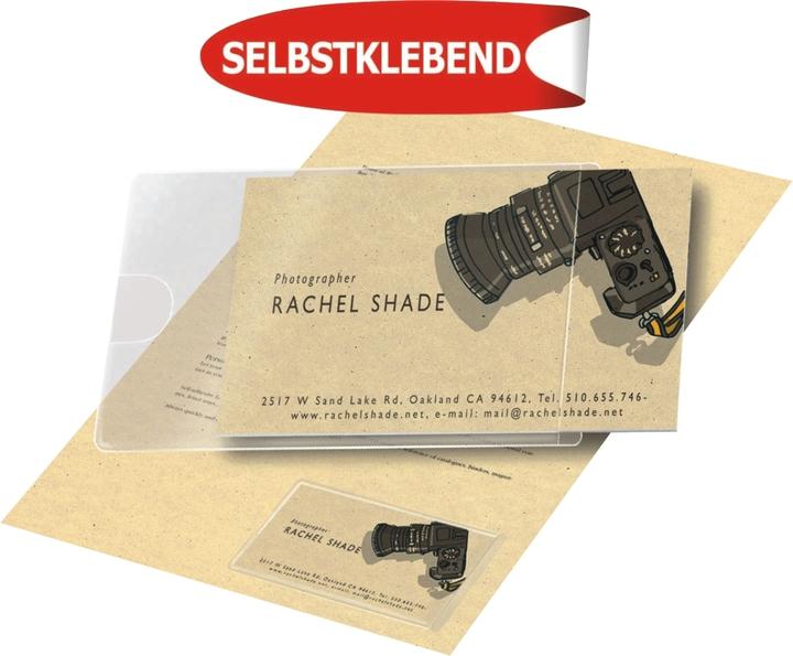 Actual product image Business Card Pockets (60 x 95 mm)