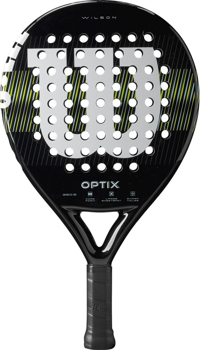 Wilson Padelracket Optix V1 Schwarz, Zielgruppe: Erwachsene