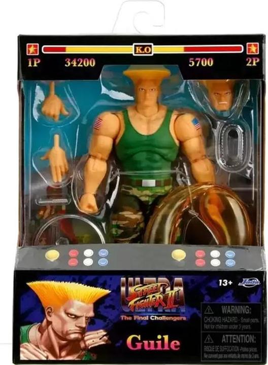 Produktbild Jada Street Fighter II Guile 6" Figure