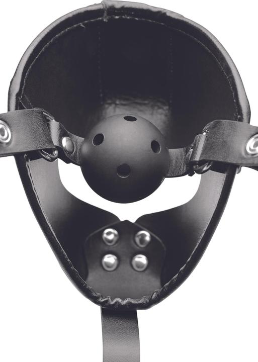 Actual product image Master Series Puppy Play Masker Met Ballgag Zwart