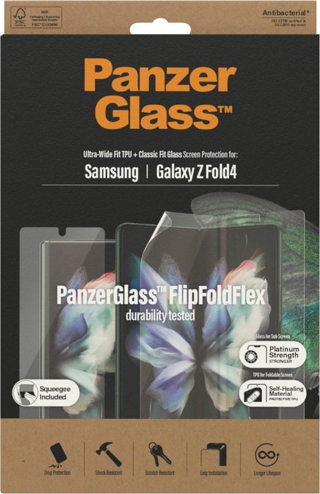 Produktbild PanzerGlass Ultra Wide Fit (1 Stück, Samsung Galaxy Z Fold4)